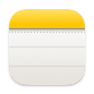 Apple Notes 앱 로고
